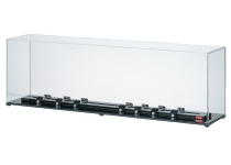 LGB 54000 - G - Vitrine mit Rollenprüfstand für Dampflok Shay